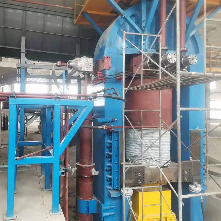 電梯配重塊一次熱壓成型設(shè)備